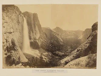 The Upper Yosemite Valley. View from Eagle Point Trail.