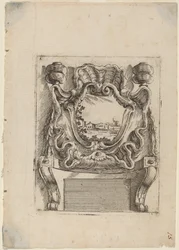 Architectural Motif with a Landscape