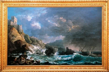 Shipwreck in Rocky Inlet