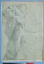 Two Men Standing Drapes