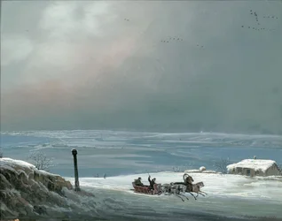Odessa surroundings in winter, 1841