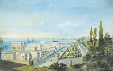 The Ciragan Palace in Constantinople