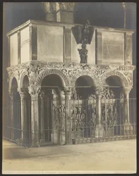 Milan - Basilica of St. Ambrose - Ambo and Christian Sarcophagus of the 6th Century
