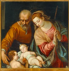 The Holy Family with Young Saint John the Baptist