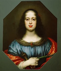 Portrait of Vittoria della Rovere 1622-1694 as Saint Catherine, 1640s