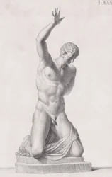 Statue of Narcissus, 1734