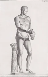 Statue of a Male Athlete