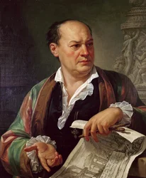 Portrait of Giovanni Battista Piranesi, 1779