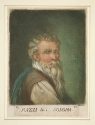Portrait of G. A. Bazzi, also known as Il Sodoma