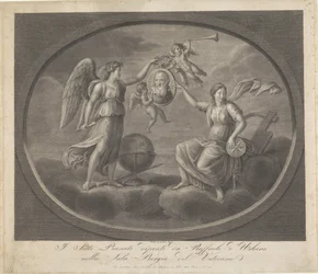 Allegory of Galileo Galilei (Sette Pianeti series)