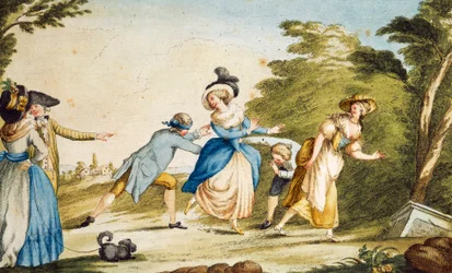 Tuscan game of beccalaglio