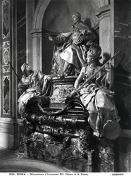 Monument to Pope Innocent XI (c.1697, marble)