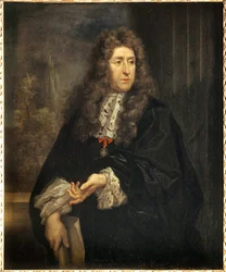 Portrait of Andre Le Notre, designer of the gardens of the King