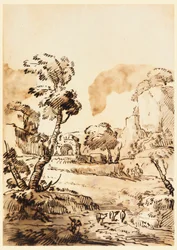 A Pastoral Landscape, 1760-1780