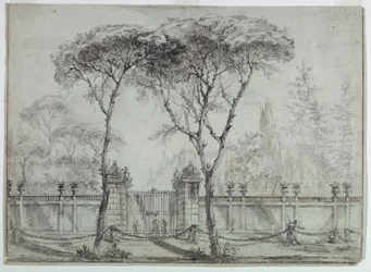 At the Gate of a Villa, 1770–86