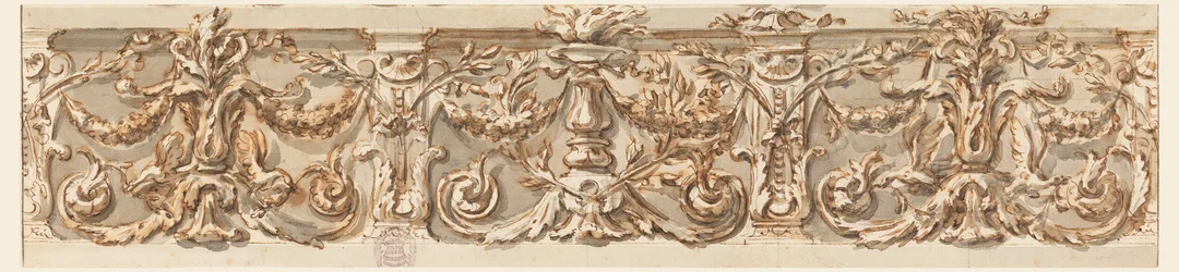 Design for a Frieze, ca. 1770