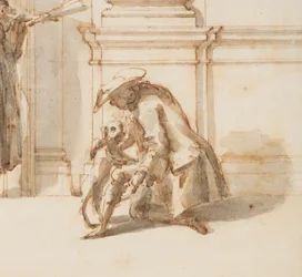 Design for the North Portal, Grand Gallery, Villa Albani, Rome, Italy, 1755-56