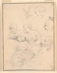 Figural Sketches, 1775