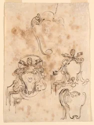 Sketches for Frames and Escutcheons, 1758–69