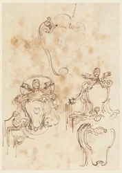 Sketches for Frames and Escutcheons