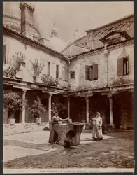Abbey of St. Gregory Courtyard