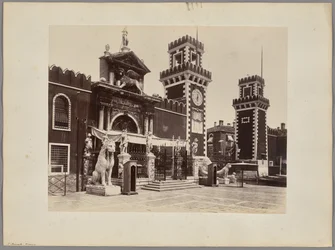 Venice: The entrance to the Arsenal