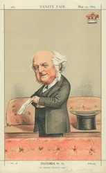 Lord Westbury, An eminent Christian man, 15 May 1869, Vanity Fair cartoon