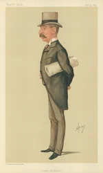 Mr Charles Thomson Ritchie, Sugar bounties, Vanity Fair cartoon