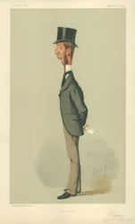 Mr Rowland Winn, The lash, 29 August 1874, Vanity Fair cartoon