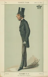 The Marquis of Westminster, The richest man in England, 16 July 1870, Vanity Fair cartoon