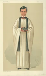 The Rev Henry White, Prayers, 26 December 1874, Vanity Fair Cartoon