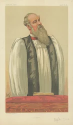 The Right Rev John Charles Ryle, Bishop of Liverpool, Liverpool, 26 March 1881, Vanity Fair Cartoon