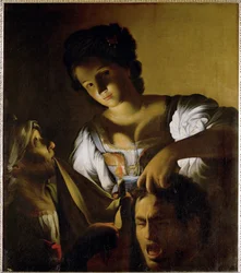 Judith with the head of Holofernes