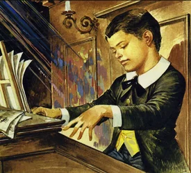 Albert Schweitzer as a boy