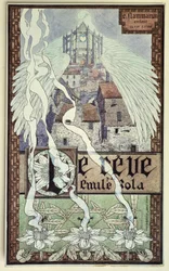 The dream, title page of novel by Emile Zola