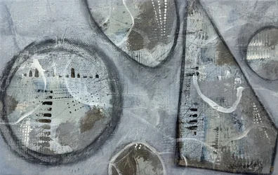 Textured Grey Shapes