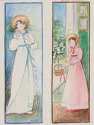 Elizabeth Bennet and Emma Woodhouse, 2011