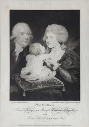 Portrait of Count Sergei Sergeyevich Gagarin and Countess Varvara Nikolaevna Gagarina