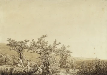 Autumn - Evening - Maturity (from the seasons, times of day, and ages of man cycle of 1803)