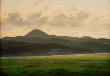 Mountain Landscape in Bohemia