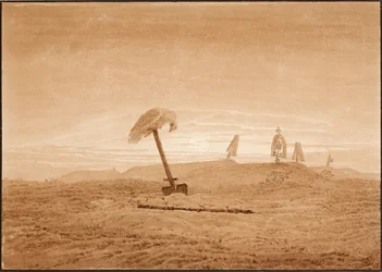 Landscape with Graves, ca. 1836