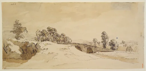 Landscape with bridge