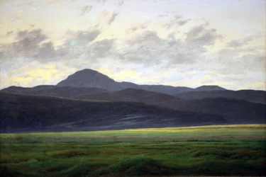 Mountain Landscape in Bohemia