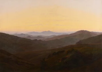Before Sunrise in the Mountains