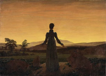 Woman before the Rising Sun, ca 1818