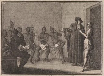 Advocaat Takes His Servant to a Room with Devils