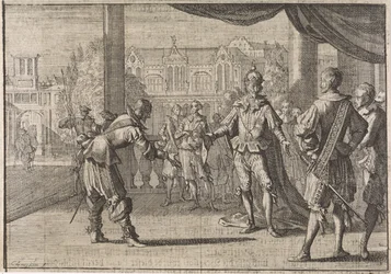 Emperor Ferdinand III Congratulated on the Birth of His Son Leopold, 1640