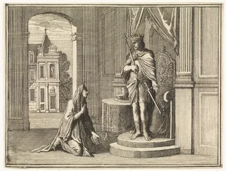 The Wise Woman of Tekoa Speaking with David