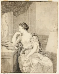 Portrait of Madame de Poullain