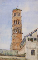 Tower, San Francisco Romano, Rome, 1898